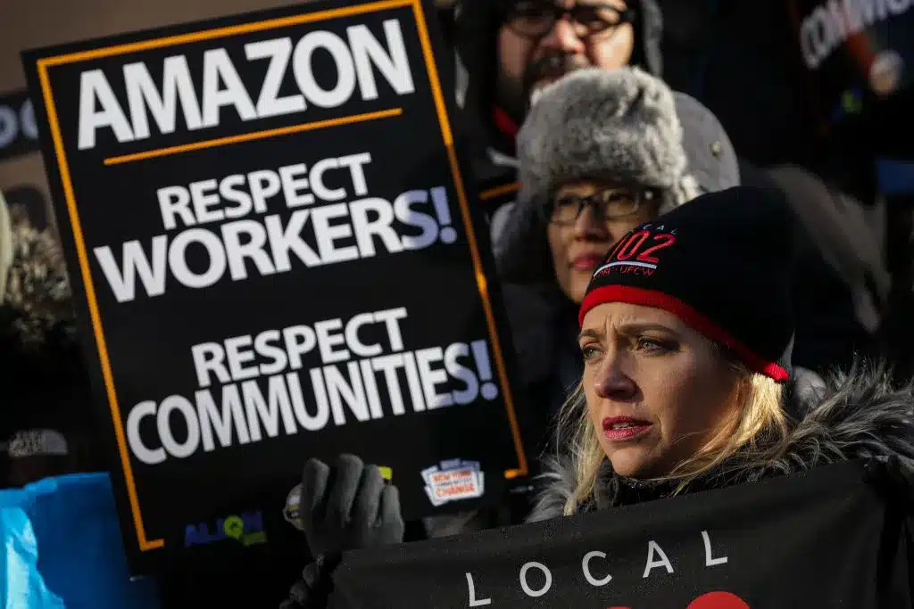 NYC Pension Funds Want Amazon Accountable for Human Capital Boardroom